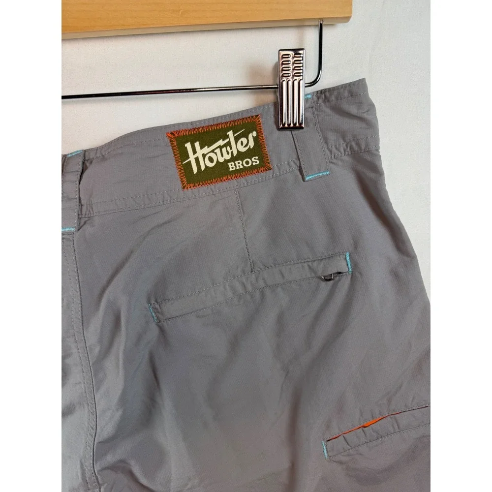 Howler‎ Brothers Horizon Hybrid Shorts Mens 31 Grey Ripstop Gorpcore Hiking